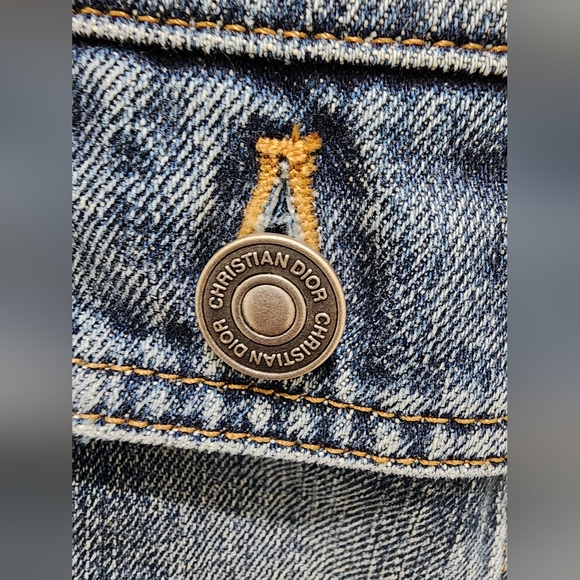 Christian Dior denim jacket, size 10 - Picture 4 of 13